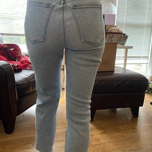 Madewell - the perfect vintage jean in Coffey wash